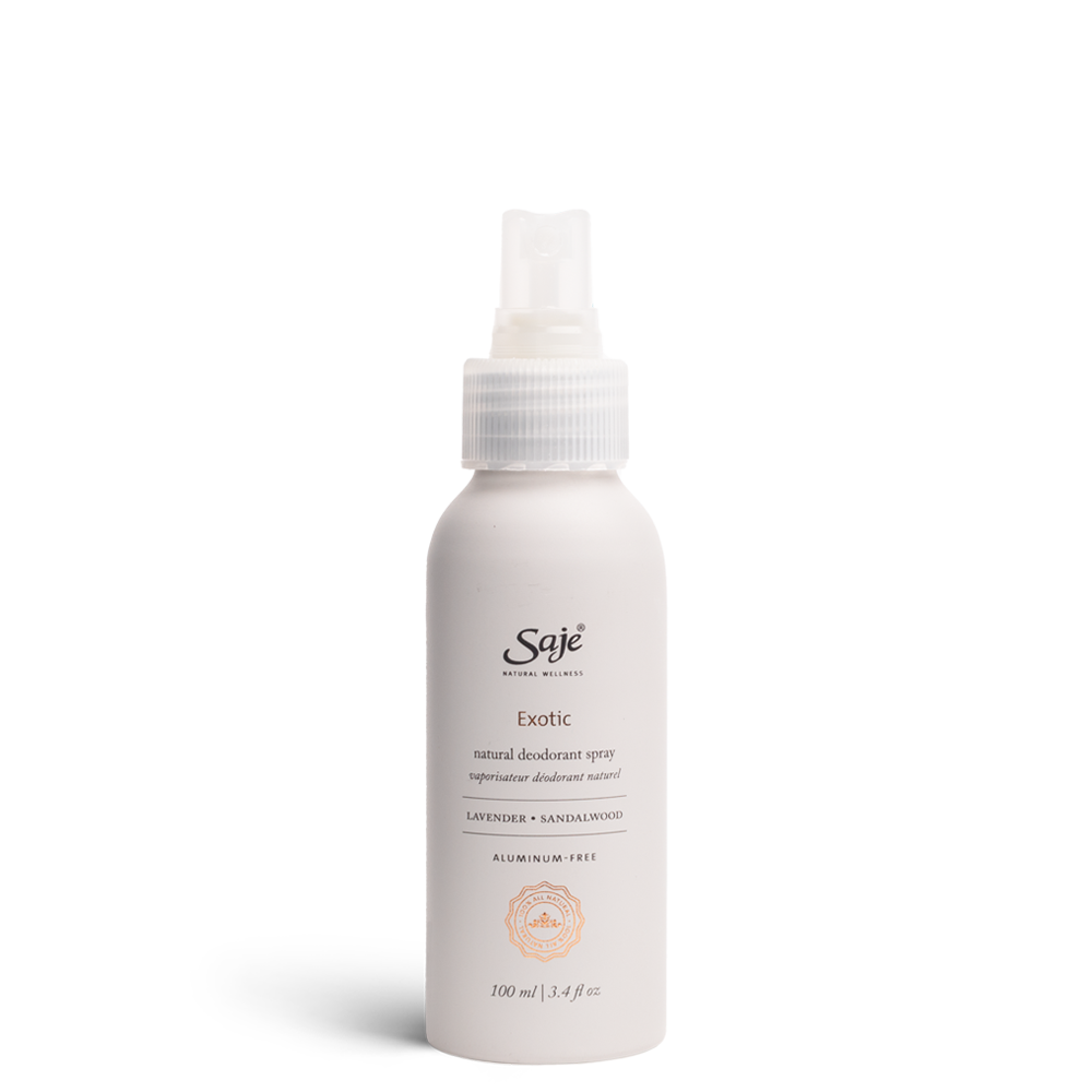 Saje 异域矿物盐喷雾除臭剂天然保护剂 100ml 新品