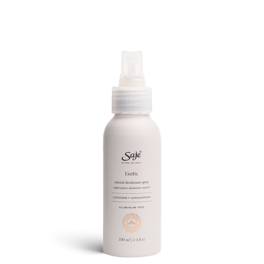 Saje 异域矿物盐喷雾除臭剂天然保护剂 100ml 新品