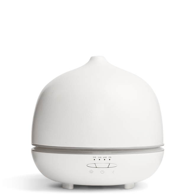Saje Aroma Om Deluxe 石质扩散器 健康净化加湿器 自然白 全新
