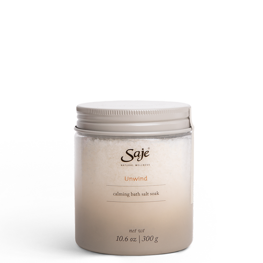 Saje 舒缓镇静沐浴盐 夜间放松 300g 新品