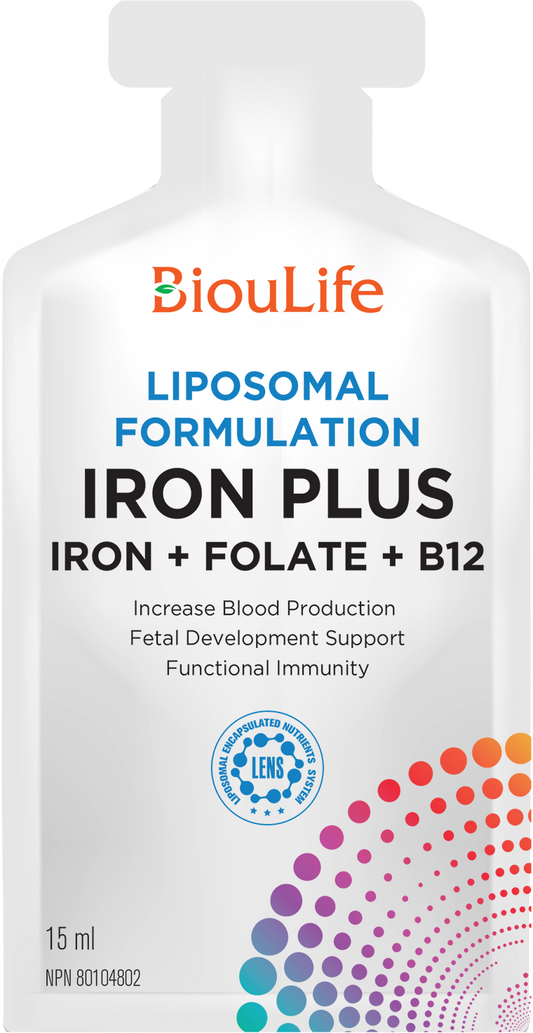 BiouLife Iron Plus 脂质体配方基本营养系统 30x15ml 新品