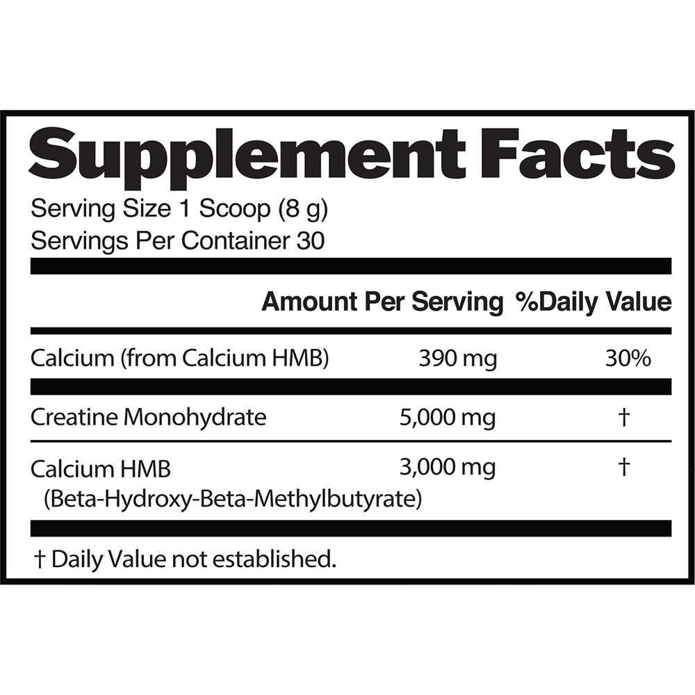 LiveGood Creatine + HMB Dietary Supplement for Workout Keto Sugar Free 8.5oz NEW