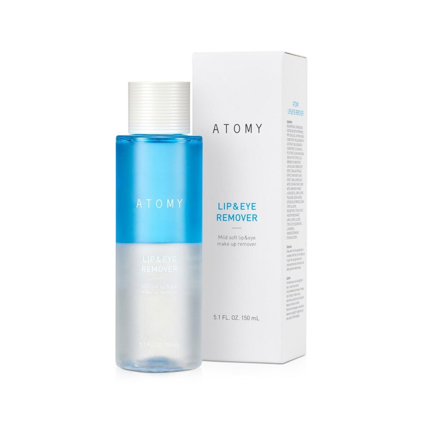 Atomy Lip & Eye Remover Mild Formula Removes Point Makeup Eyes 5.1 fl.oz NEW