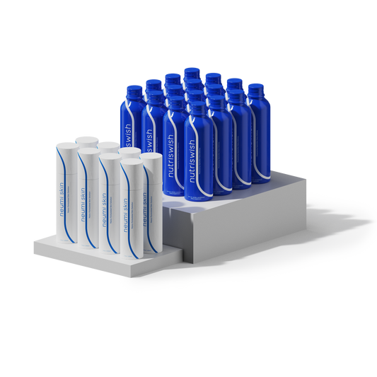 Neumi 欢迎包 17x NutriSwish 8x Neumi 皮肤健康生活 3.4 盎司 全新