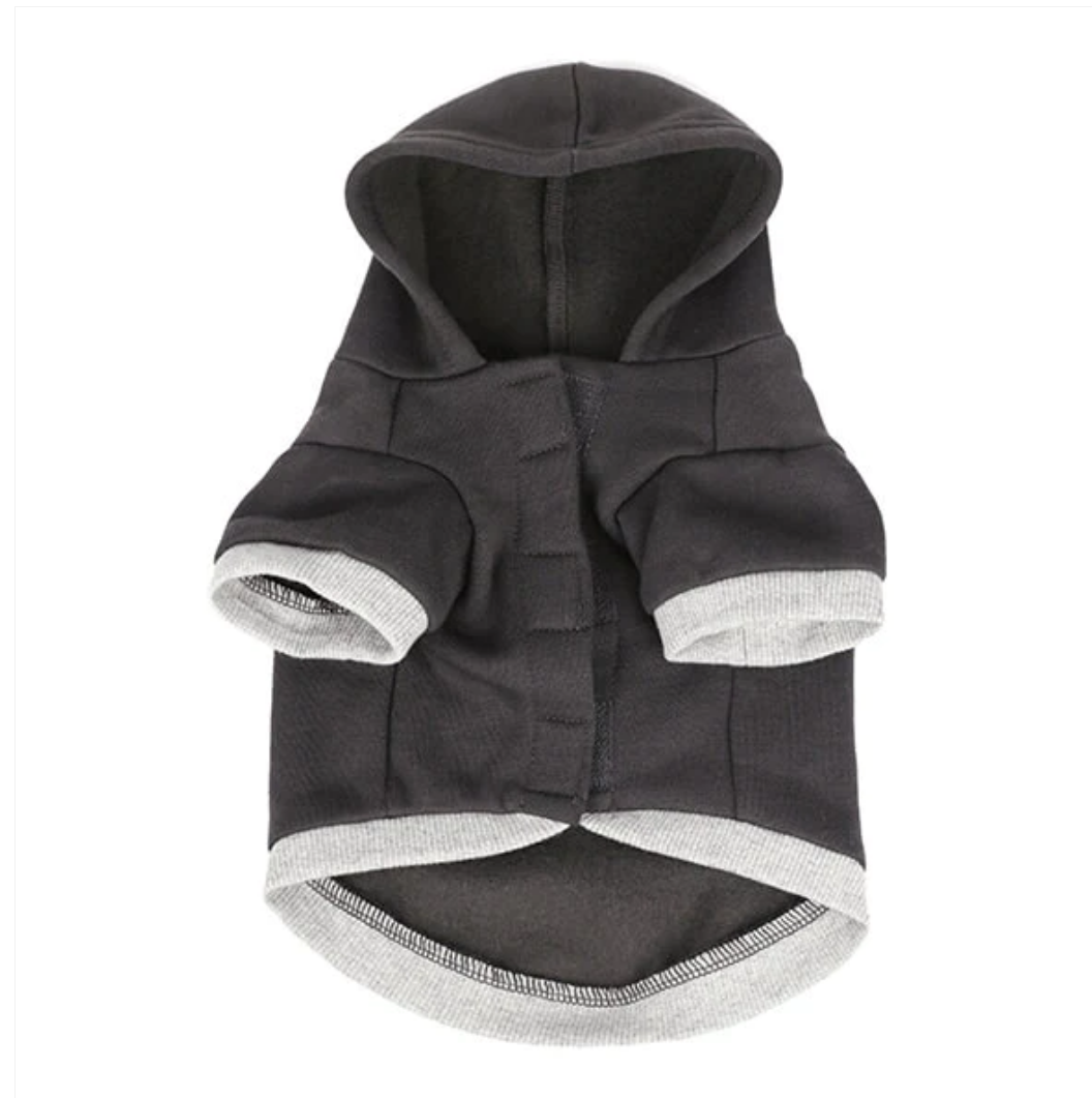 036Pets Hoodie Comfortable Fashionable Durable High Quality Large Size Black NEW