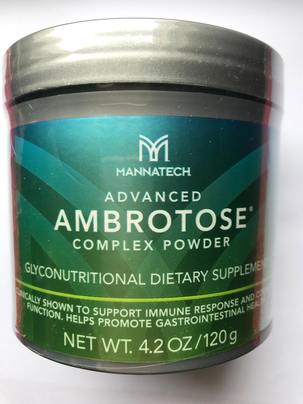 4 Canisters Mannatech Advanced Ambrotose Complex 120g Powder Immune Boost NEW