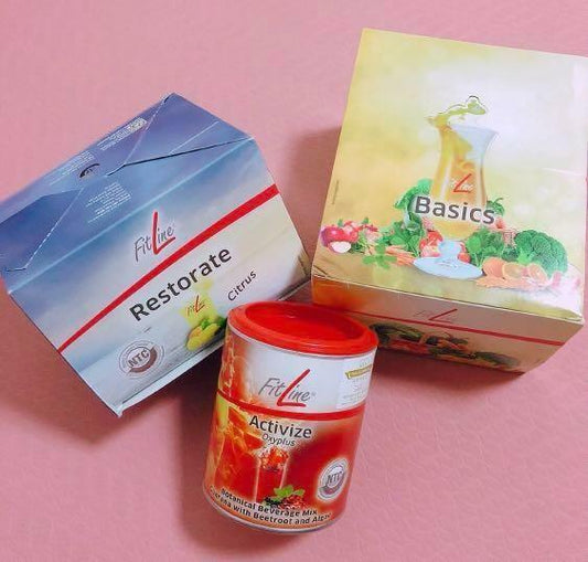 2 套 PM FitLine 最佳套装 营养概念基础恢复 各 3 件 新品