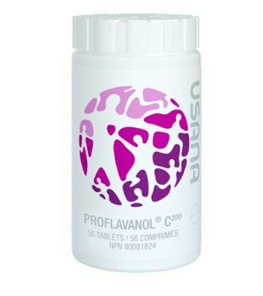 3 瓶 USANA 葡萄籽精华 C200,56 片,2X 葡萄籽,全新