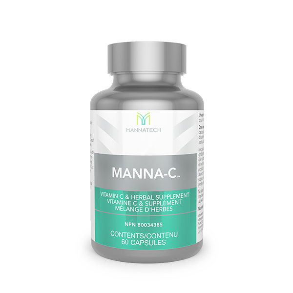3 Bottles Mannatech Manna-C Stress Immune Support Natural Vitamin C 60 Caps NEW