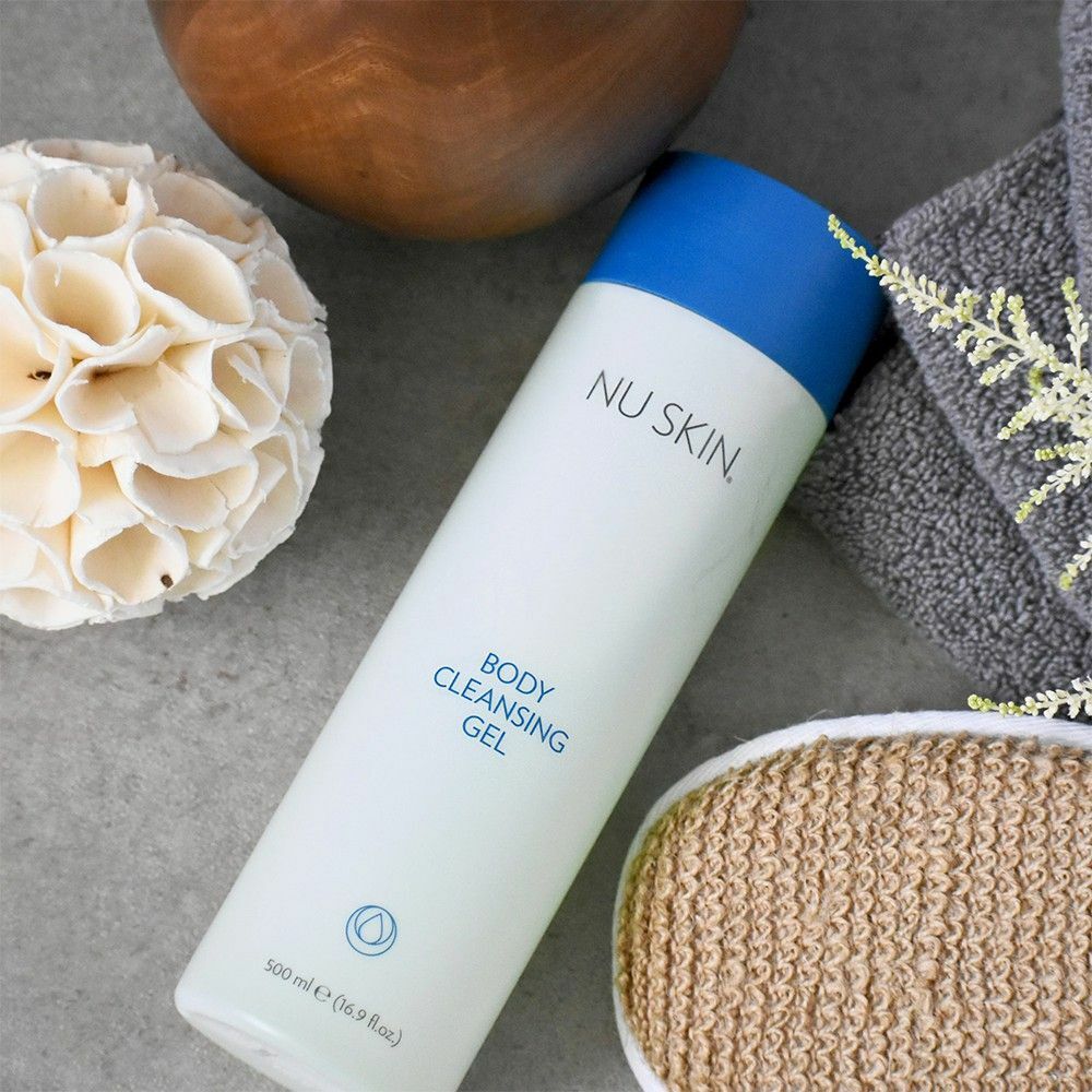 3 件装 Nu Skin 身体清洁凝胶芦荟光滑年轻肌肤全新密封