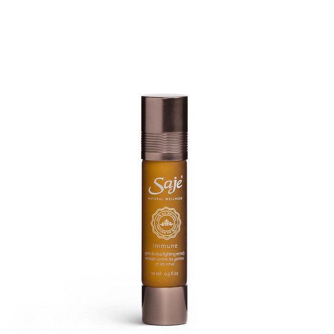 Saje 免疫抗细菌疗法滚珠舒缓混合物配方 10ml 新品
