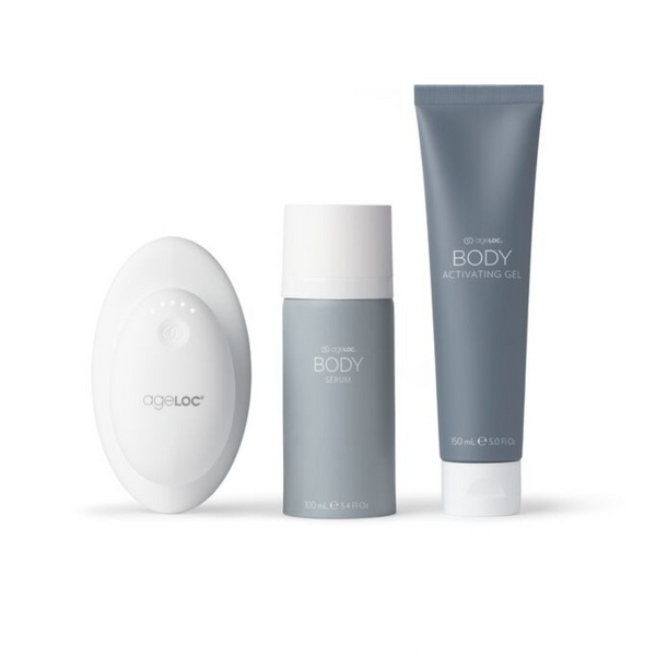 Nu Skin ageLOC WellSpa iO 身体精华激活凝胶套装舒缓 3 件装全新