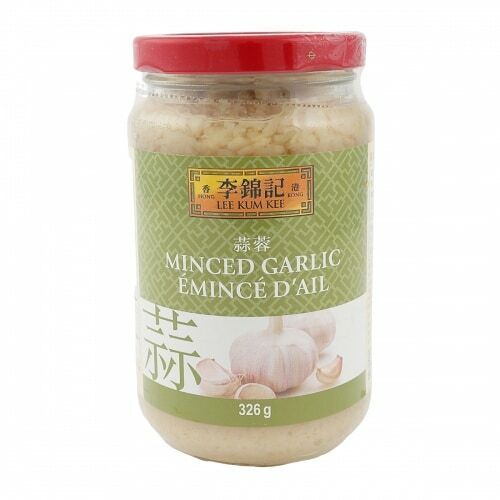 3 Bottles Lee Kum Kee Minced Garlic Fresh Tasty Aromatic Flavor 326g ea NEW