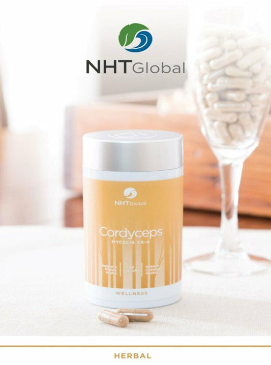 NHT Global Cordyceps Mycelia CS-4 Kidney Respiratory Health Herb Amino Acids NEW
