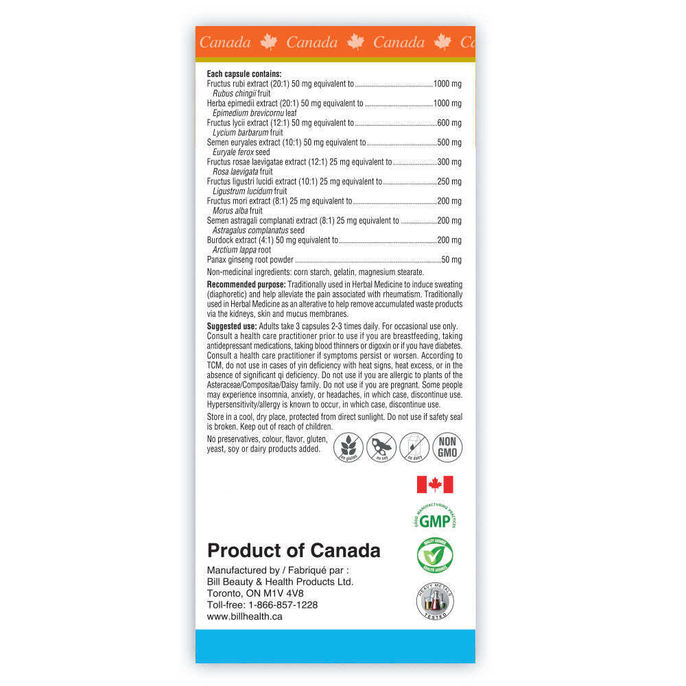 Bill Natural Sources KidneyBuild Kidney Health Specialized 120 Capsules NEW