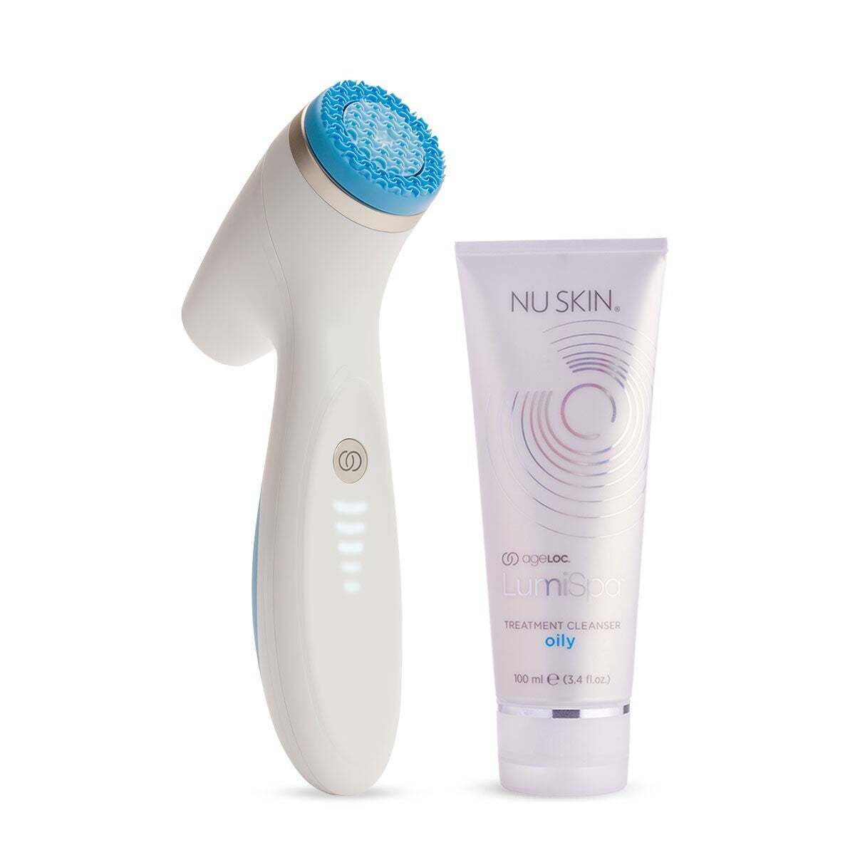 Nu Skin ageLOC LumiSpa iO + Oily Type Cleanser Starter Kit De