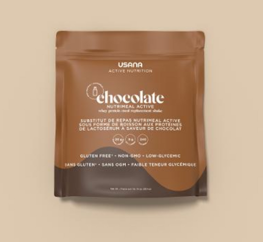 USANA Nutrimeal Active 巧克力乳清蛋白粉 14 份单份包装 全新