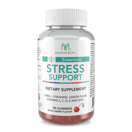 Mannatech 压力支持软糖酸樱桃天然口味 Calm Zen 90 粒新品