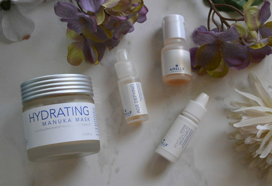 NHT Global Airelle Daily Combination Set Manuka Mask Cleanser Serum Healthy NEW