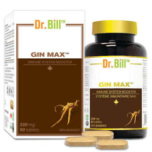 Dr. Bill Gin Max 健康血糖水平缓解紧张 90 片 全新