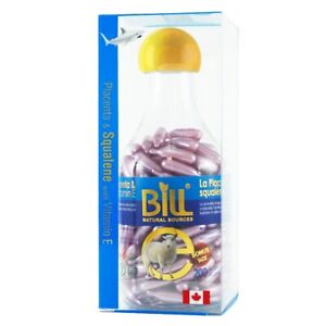 Bill Natural Sources Lamb Placenta Facial Moisturizer Squalene 200 Caps NEW