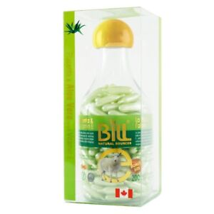 Bill Natural Sources 羊胎盘面部保湿霜芦荟 200 粒全新