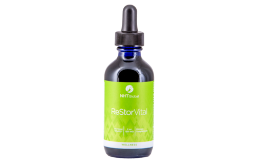NHT Global ReStor Vital 2oz Energizes Antioxidant Better Performance Alert NEW
