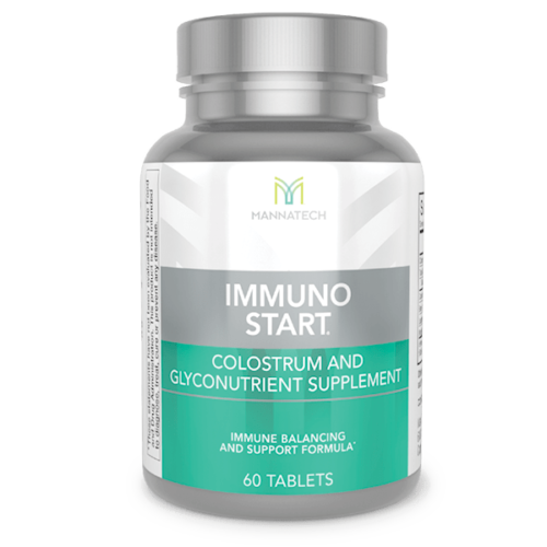 Mannatech ImmunoSTART 天然防御压力饮食血浆 60 片新品