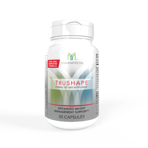 Mannatech TruSHAPE 高级体重管理葡萄糖胰岛素脂肪 30 粒胶囊全新