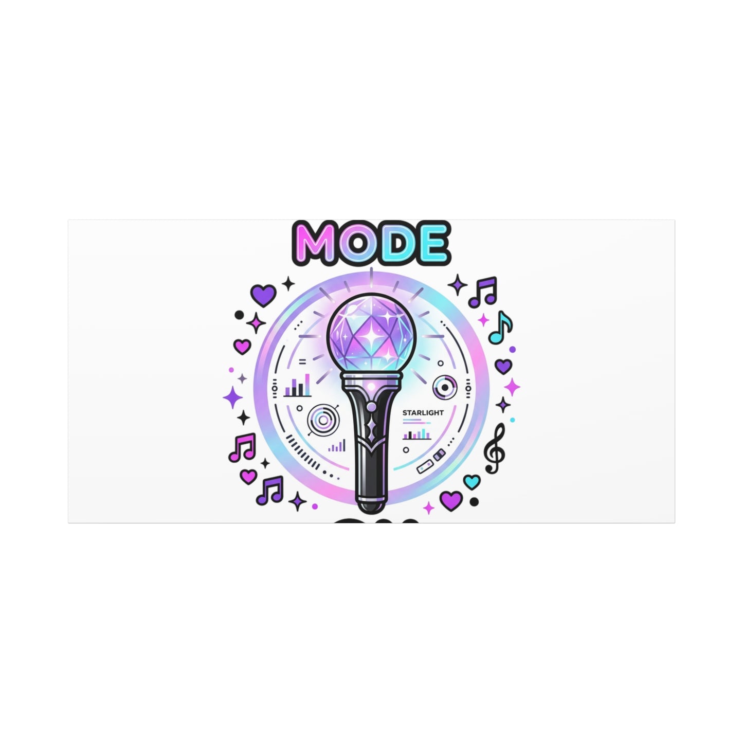 Comeback Mode On Canvas, K-pop Fan Art | Lightstick, Purple Era