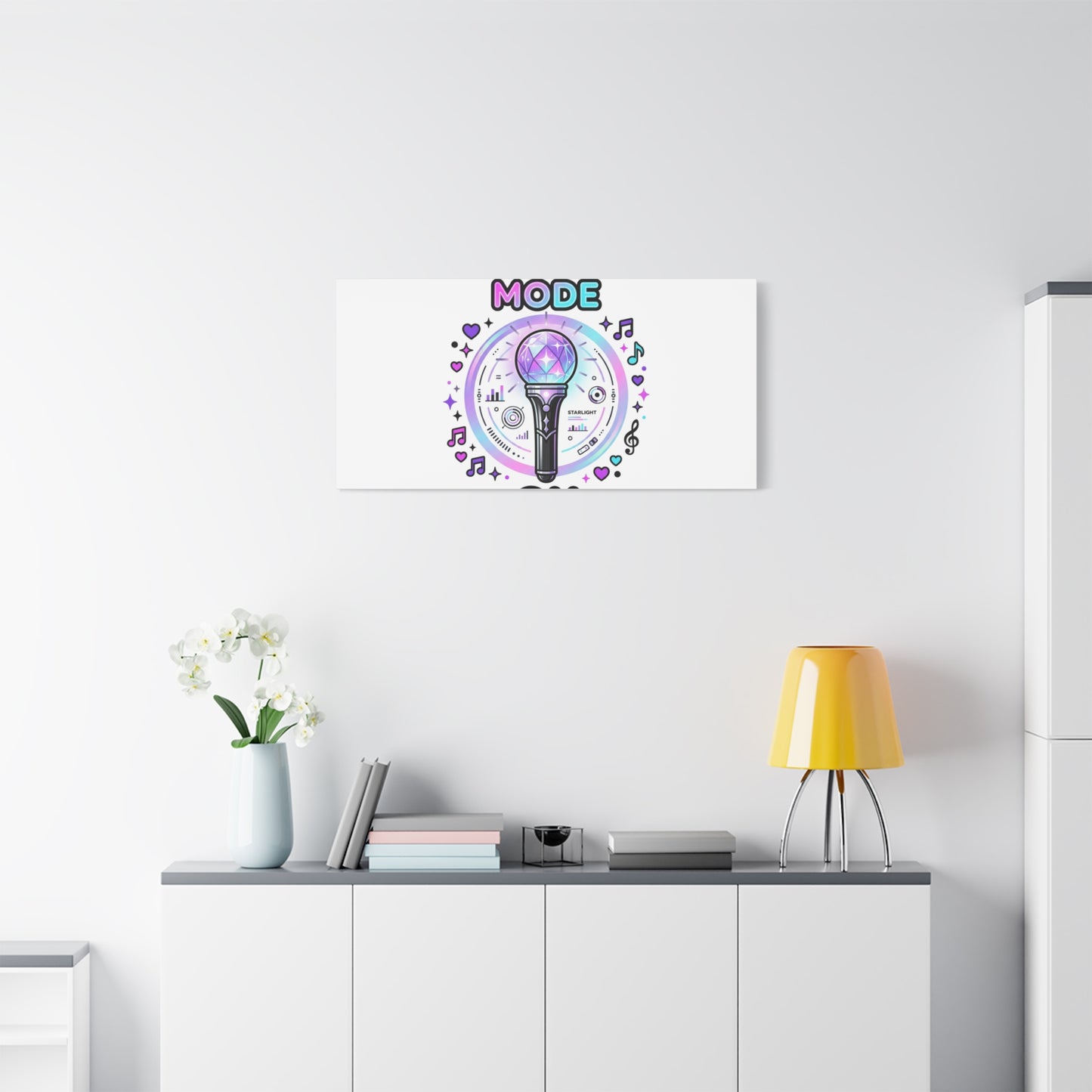 Comeback Mode On Canvas, K-pop Fan Art | Lightstick, Purple Era