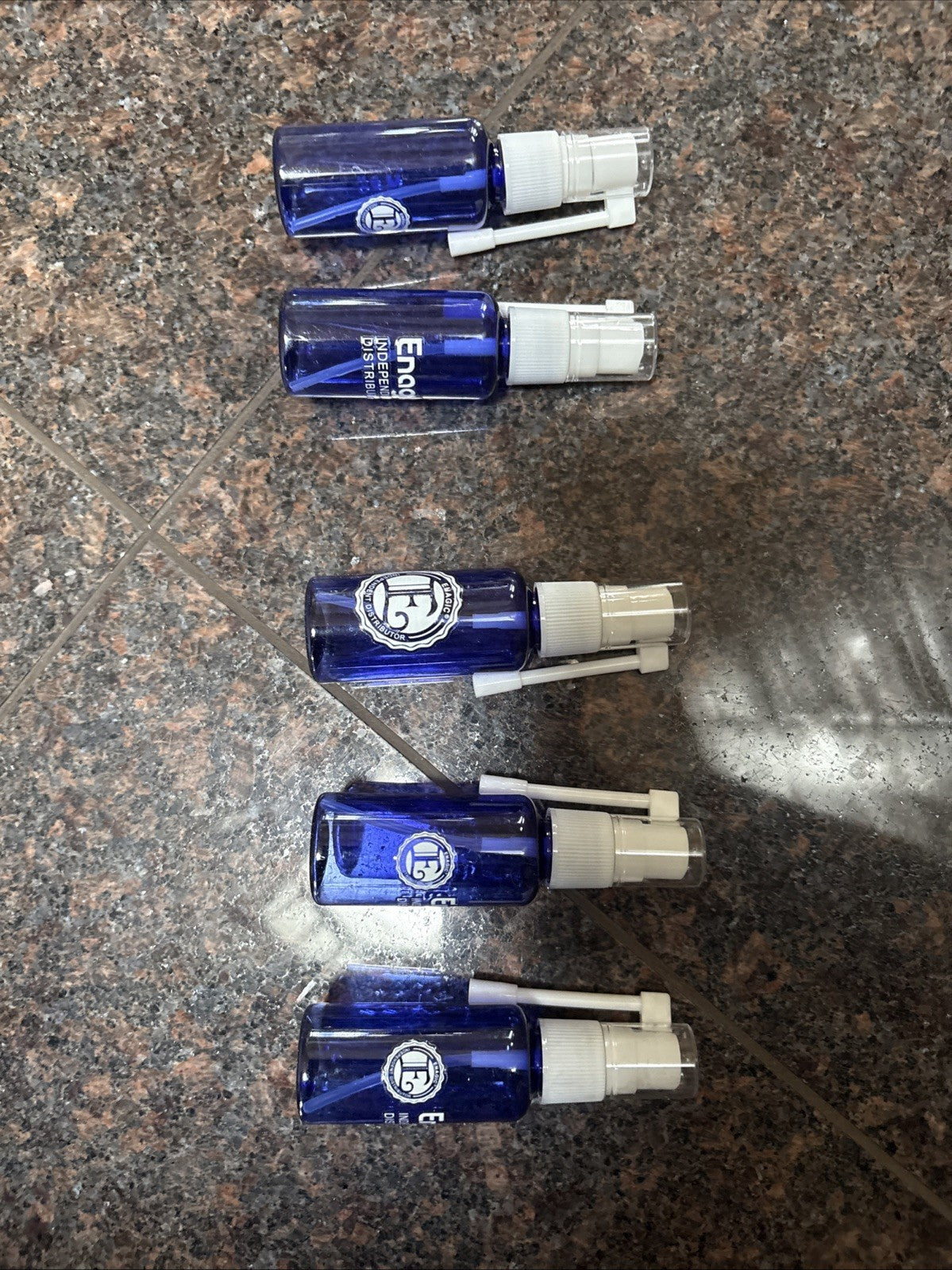 Enagic Color 5m Packs Enagic Kangen Leveluk Plastic Spray Bottle Blue Color 30ml ea ...