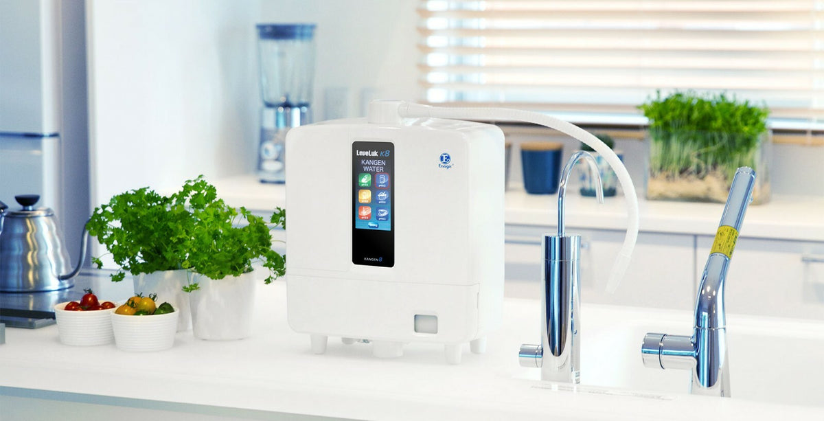Enagic Leveluk K8 Kangen Water Ionizer Machine 8 Plates Filter Stage F ...