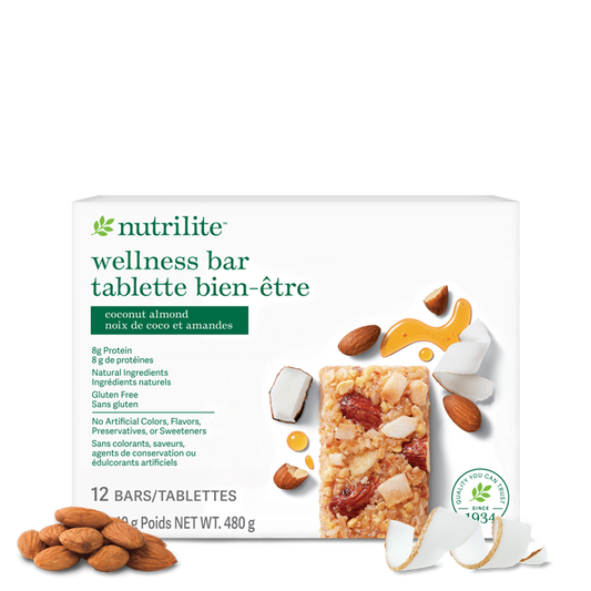 Amway Nutrilite™ Wellness Bars – Coconut Almond NEW