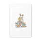 No Bunny Loves You Like Jesus Canvas | Easter Christian, Pastel Retro