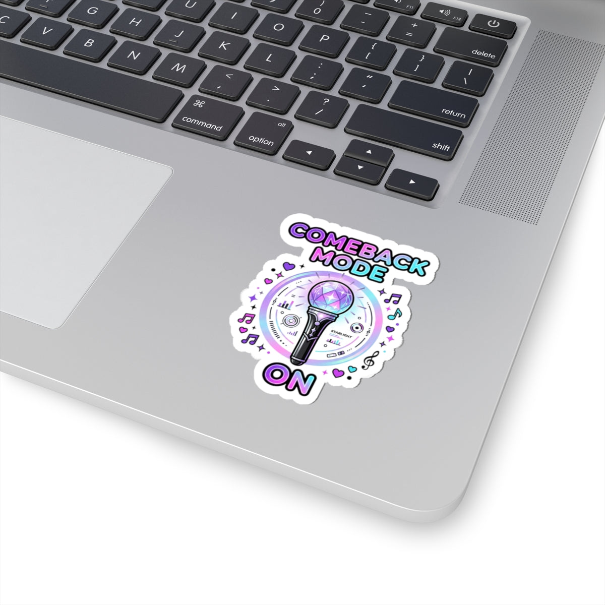 Comeback Mode Lightstick Kiss-Cut Sticker | K-pop comeback, stan