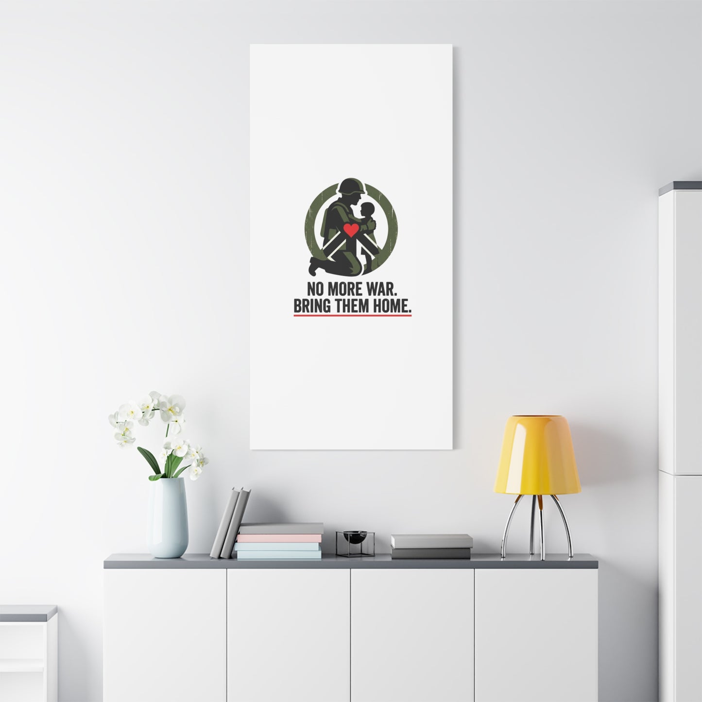 No More War Bring Them Home Canvas | Anti-War, Peace Protest