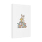 No Bunny Loves You Like Jesus Canvas | Easter Christian, Pastel Retro