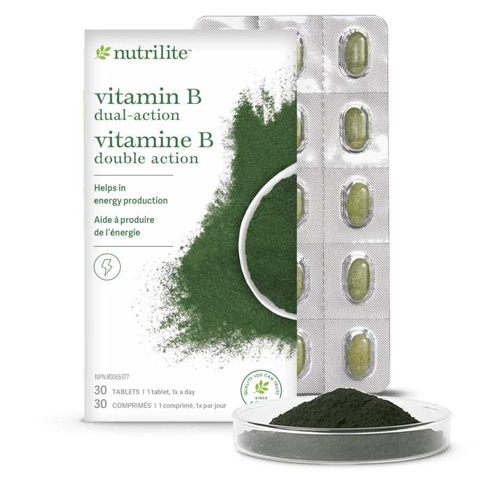 Amway Nutrilite™ Vitamin B Dual Action – 30 Tablets NEW ...