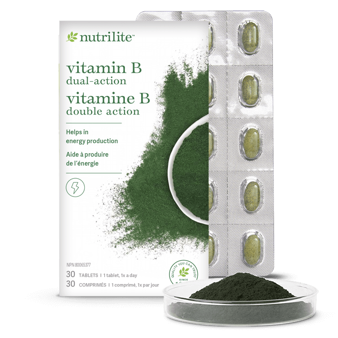 Amway Nutrilite™ Vitamin B Dual Action – 30 Tablets NEW
