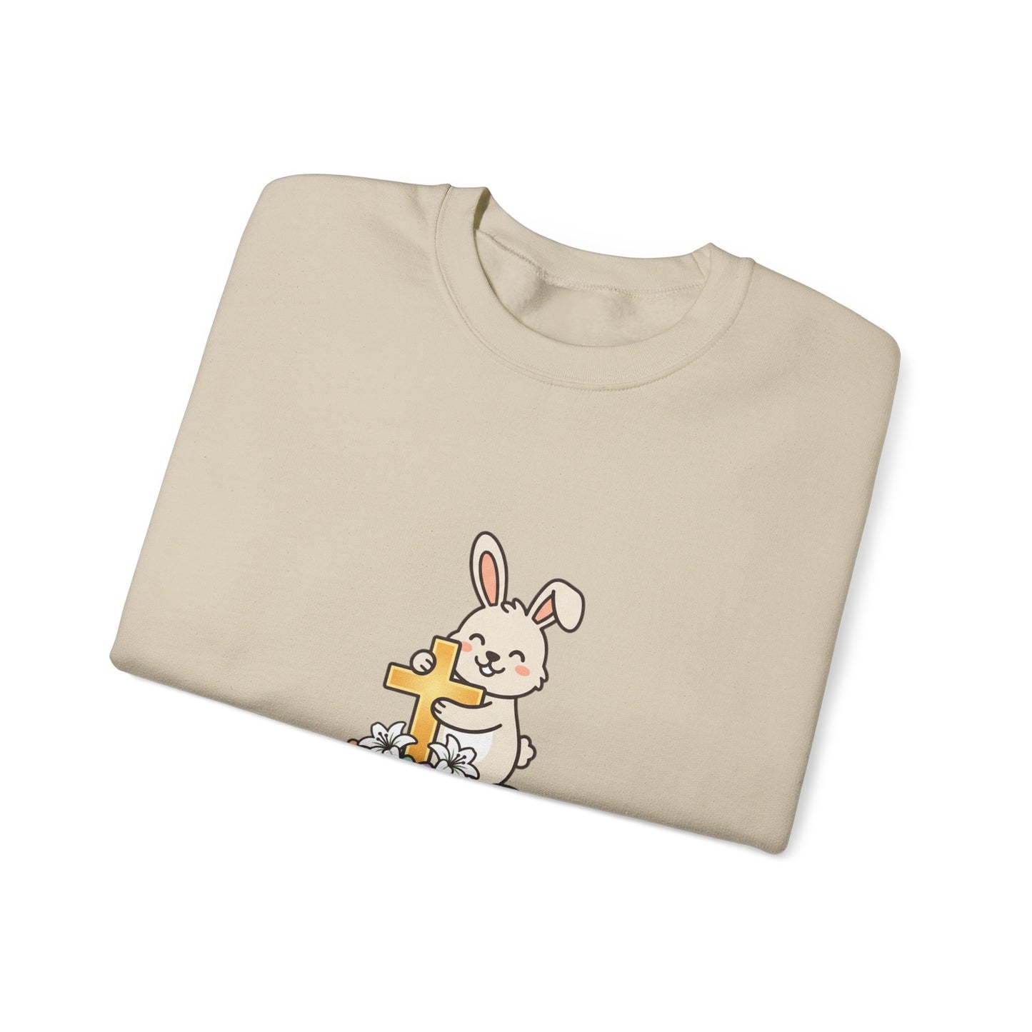 No Bunny Loves You Like Jesus Sweatshirt | Easter Christian, Pastel Retro