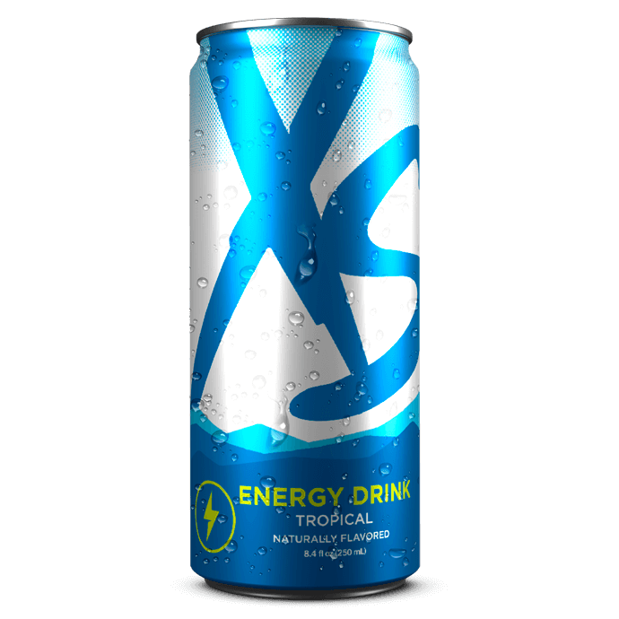 Amway XS™ Energy Drink - Tropical 12 Cans NEW