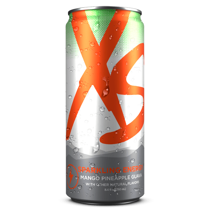 Amway XS™ Sparkling Energy – Mango Pineapple Guava 12 Cans NEW