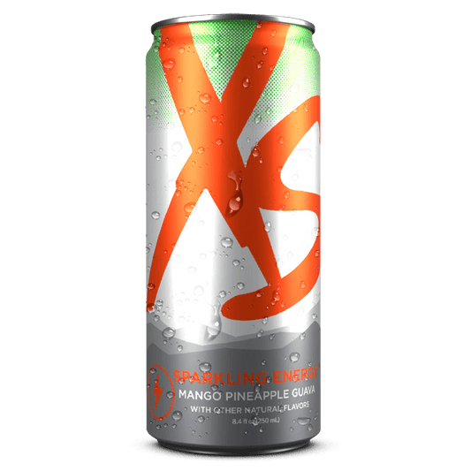 Amway XS™ Sparkling Energy – Mango Pineapple Guava 12 Cans NEW