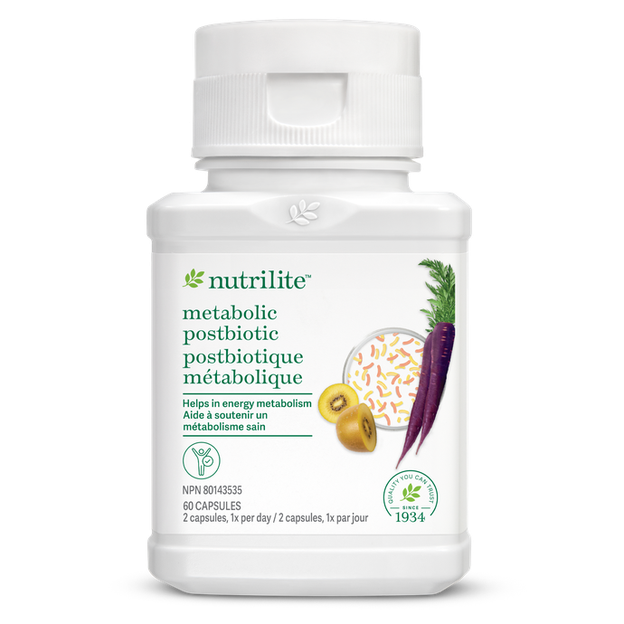 Amway Nutrilite™ Metabolic Postbiotic 60 Capsules NEW