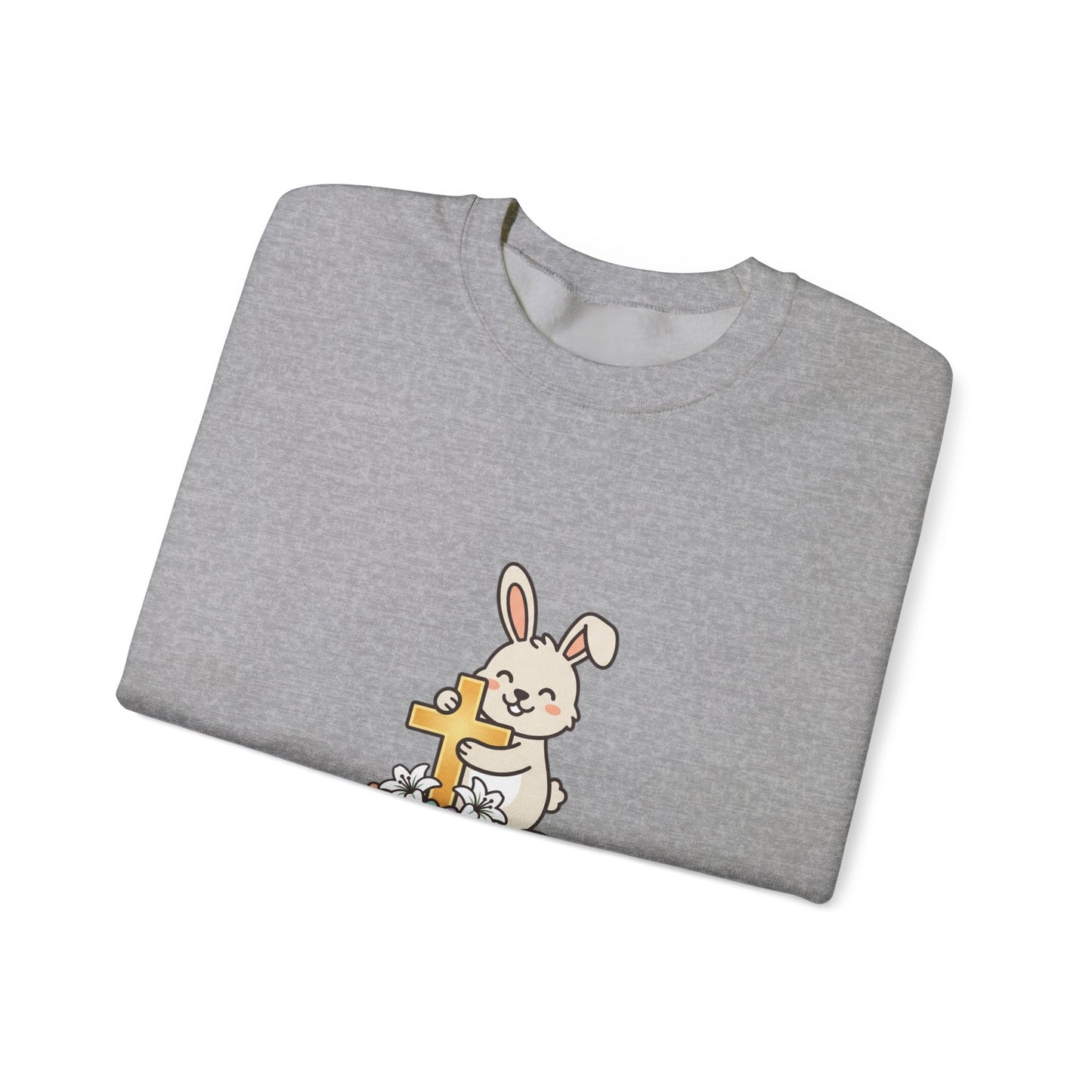 No Bunny Loves You Like Jesus Sweatshirt | Easter Christian, Pastel Retro