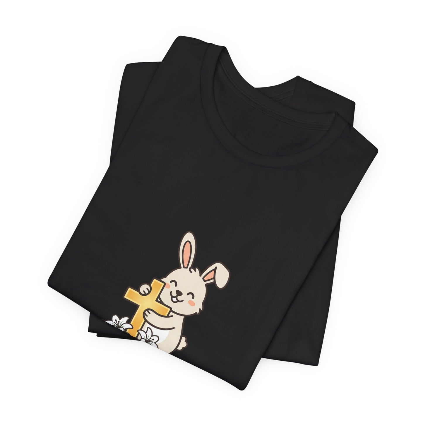 No Bunny Loves You Like Jesus T-Shirt | Easter Christian, Church Humor, Pastel Retro