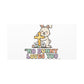No Bunny Loves You Like Jesus Canvas | Easter Christian, Pastel Retro