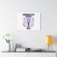 Comeback Mode On Canvas, K-pop Fan Art | Lightstick, Purple Era