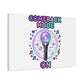 Comeback Mode On Canvas, K-pop Fan Art | Lightstick, Purple Era